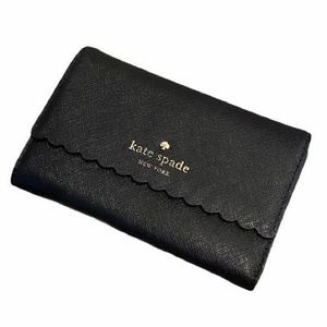 Black Kate Spade Scallop Wallet Lily Avenue Kieran